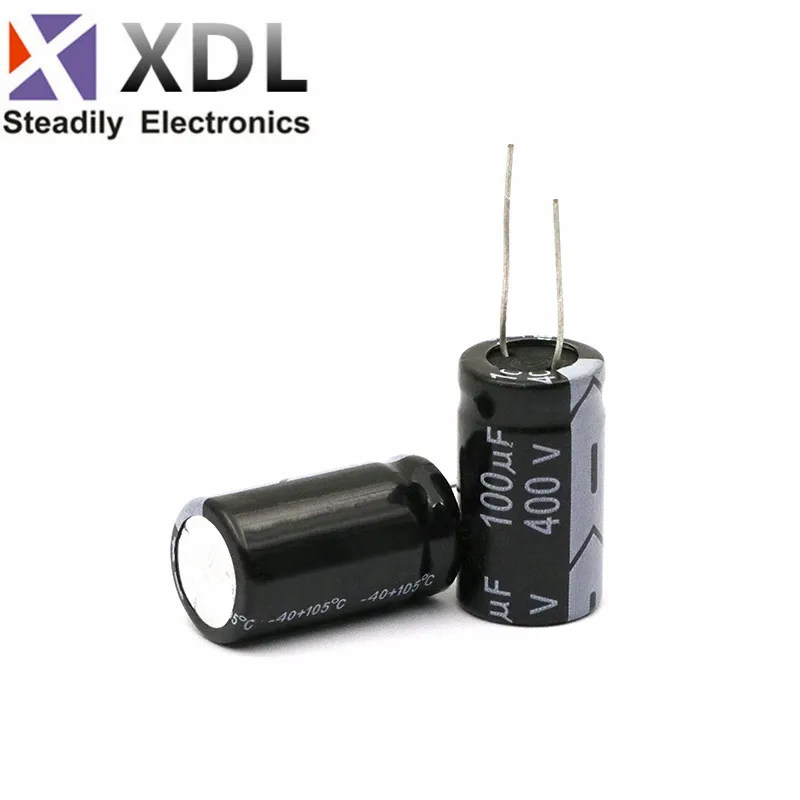 2PCS Electrolytic capacitor 400V100uF 18*30mm aluminum electrolytic capacitor 100uf 400v
2PCS Electrolytic capacitor 400V100uF 18*30mm aluminum electrolytic capacitor 100uf 400v