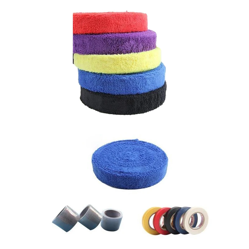 1 Reel 9M Towel Glue Grip Badminton Tennis Racket Overgrips Non-Slip Sweat Band Grip Tape
1 Reel 9M Towel Glue Grip Badminton Tennis Racket Overgrips Non-Slip Sweat Band Grip Tape