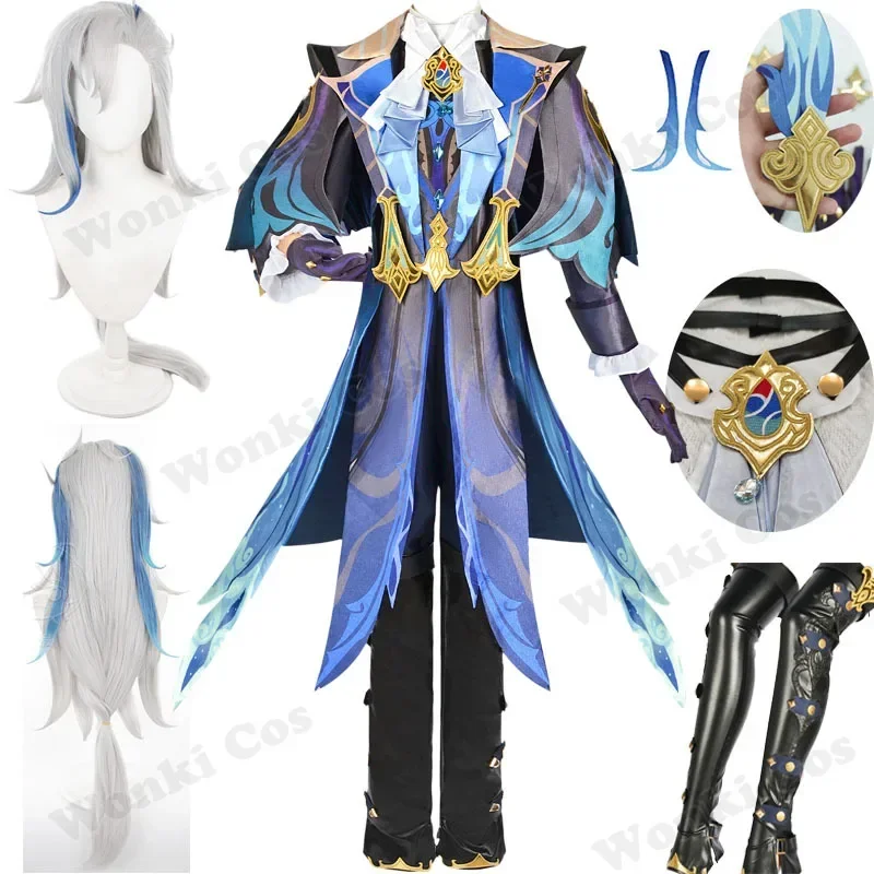 New Arrival Neuvillette Cosplay Costume Wig Full Set Impact Fontaine Neuvillette Dragon of Water Cosplay Outfits Costumes
New Arrival Neuvillette Cosplay Costume Wig Full Set Impact Fontaine Neuvillette Dragon of Water Cosplay Outfits Costumes