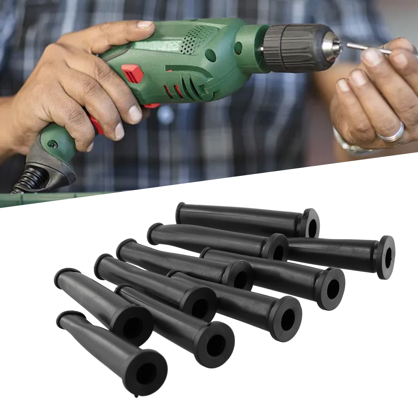 Angle Grinder Protector Cable Protector Cable Sleeve Accessories Rubber Wire Protector 10pcs 20 X 70mm 9mm/0.35Inch
Angle Grinder Protector Cable Protector Cable Sleeve Accessories Rubber Wire Protector 10pcs 20 X 70mm 9mm/0.35Inch