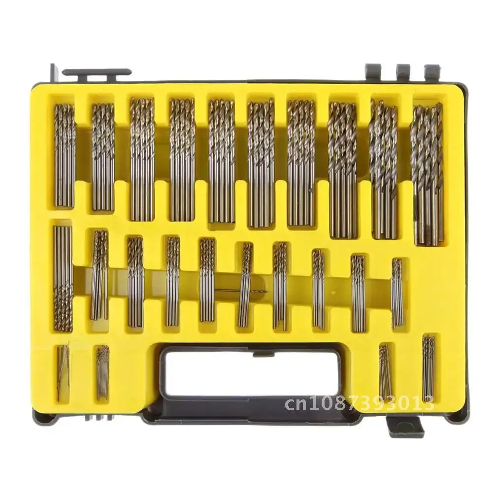 0.4mm-3.2 150Pcs Small twist drill Bit Set HSS Micro Precision Twist Drill Drill Bit Wood Arts Craft Hole Maker For Craft Model
0.4mm-3.2 150Pcs Small twist drill Bit Set HSS Micro Precision Twist Drill Drill Bit Wood Arts Craft Hole Maker For Craft Model