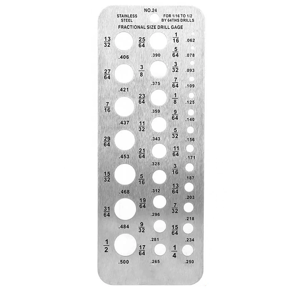 Workshop Equipments Gauge The Drill Bits Drill Gauge 15.9x6cm Easy Hanging Silver Stainless Steel Sturdy Garden
Workshop Equipments Gauge The Drill Bits Drill Gauge 15.9x6cm Easy Hanging Silver Stainless Steel Sturdy Garden