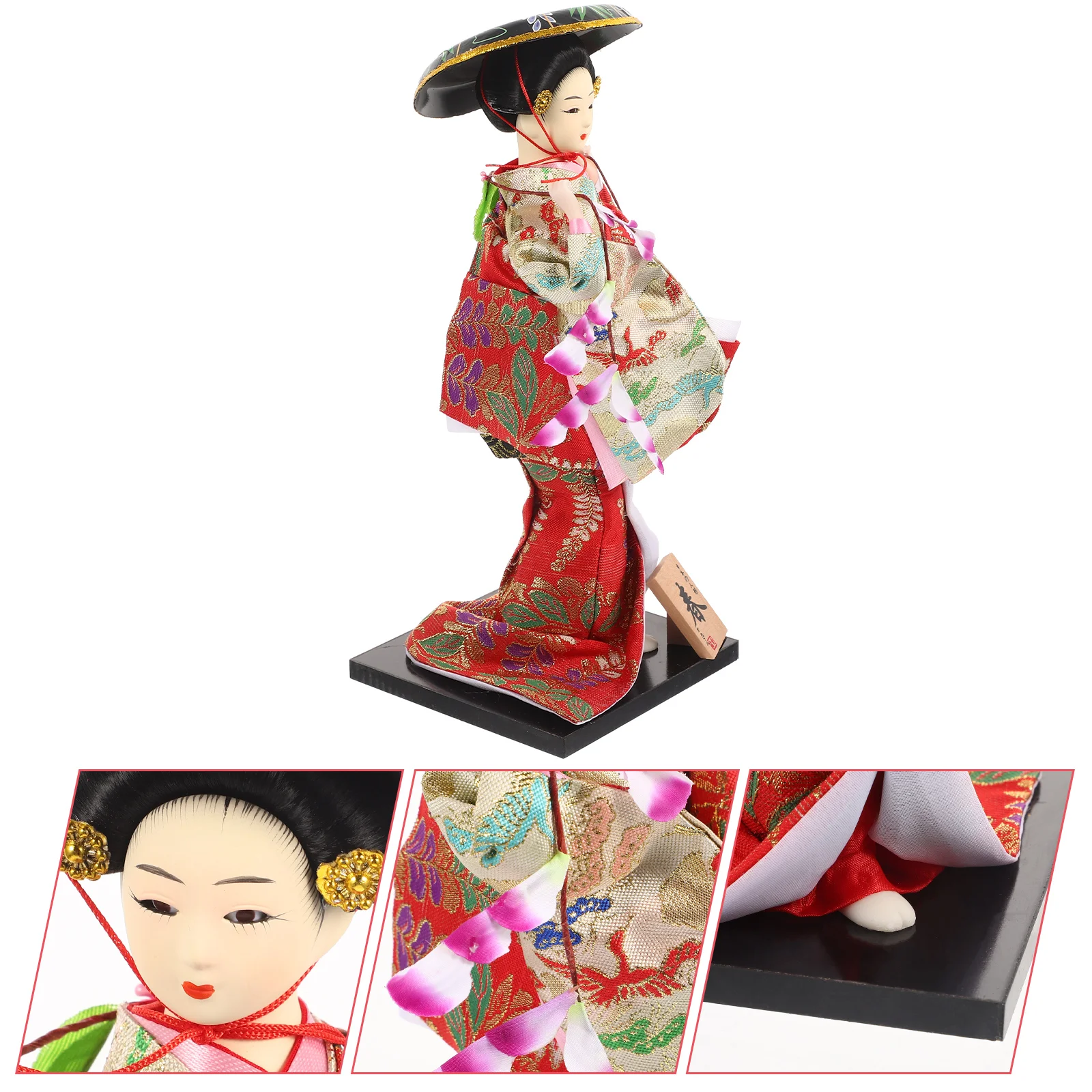 

Japanese Geisha Ornaments Decoration Hotel Tabletop Decorate Miniature Desktop Foam Traditional Decorations Kabuki Man