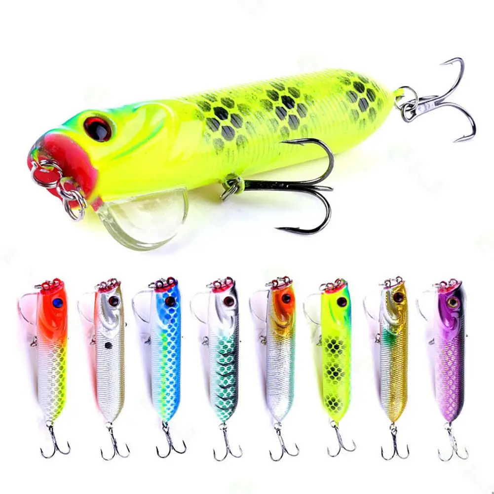 9.5cm/17g Popper Hard Bait Fishing Lures With Treble Hooks Long Casting Lure Fake Bait For Saltwater Freshwater
9.5cm/17g Popper Hard Bait Fishing Lures With Treble Hooks Long Casting Lure Fake Bait For Saltwater Freshwater