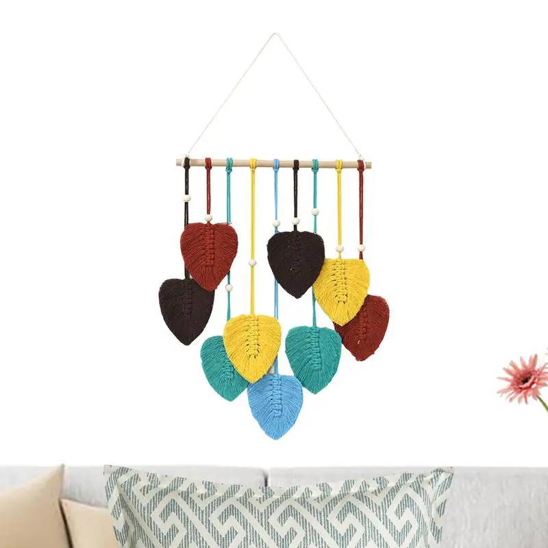 Macrame Wall Leaf Exquisite Sturdy Farmhouse Macrame Leaves For Bedrooms Leaf Woven Tapestry Modern Home Decoration Wall Hanging
Macrame Wall Leaf Exquisite Sturdy Farmhouse Macrame Leaves For Bedrooms Leaf Woven Tapestry Modern Home Decoration Wall Hanging