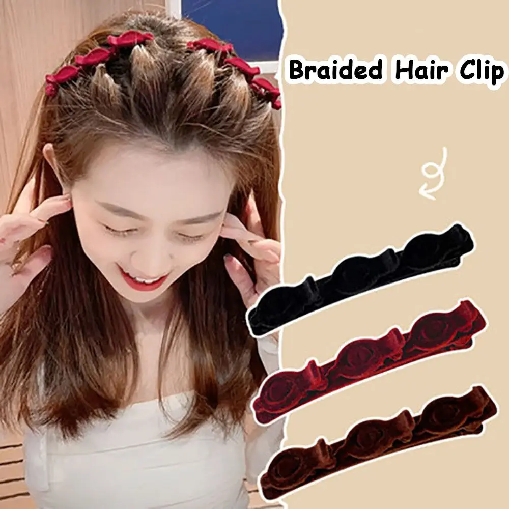 

Beauty Tool Fashion Tooth design Double Bangs Hairstyle Hairpin Broken hair artifact Bangs Barrettes Braid HairClip