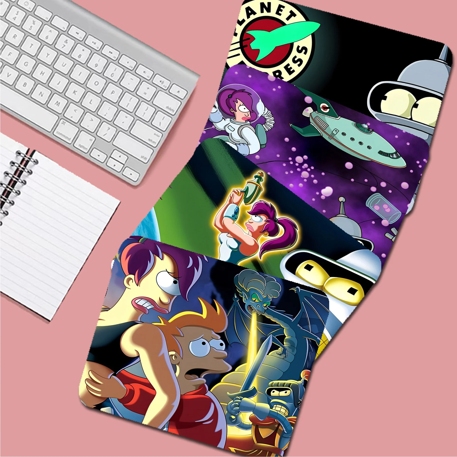 F-Futurama B-Bender Art Mousepad Small Office Computer Desk Mat Table Keyboard Big Mouse Pad Laptop Cushion Deskpad Home Decor
F-Futurama B-Bender Art Mousepad Small Office Computer Desk Mat Table Keyboard Big Mouse Pad Laptop Cushion Deskpad Home Decor