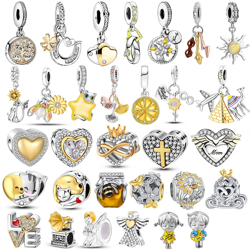 925 Sterling Silver Golden Charm Crown Family Tree Safety Chain Hollow Beads Fit Original Bracelets Women Jewelry DIY 1 Mallzona S503c5cde34a14b8b9e8c6e16ea2170d6U 925 Sterling Silver Golden Charm Crown Family Tree Safety Chain Hollow Beads Fit Original Bracelets Women Jewelry DIY Mallzona