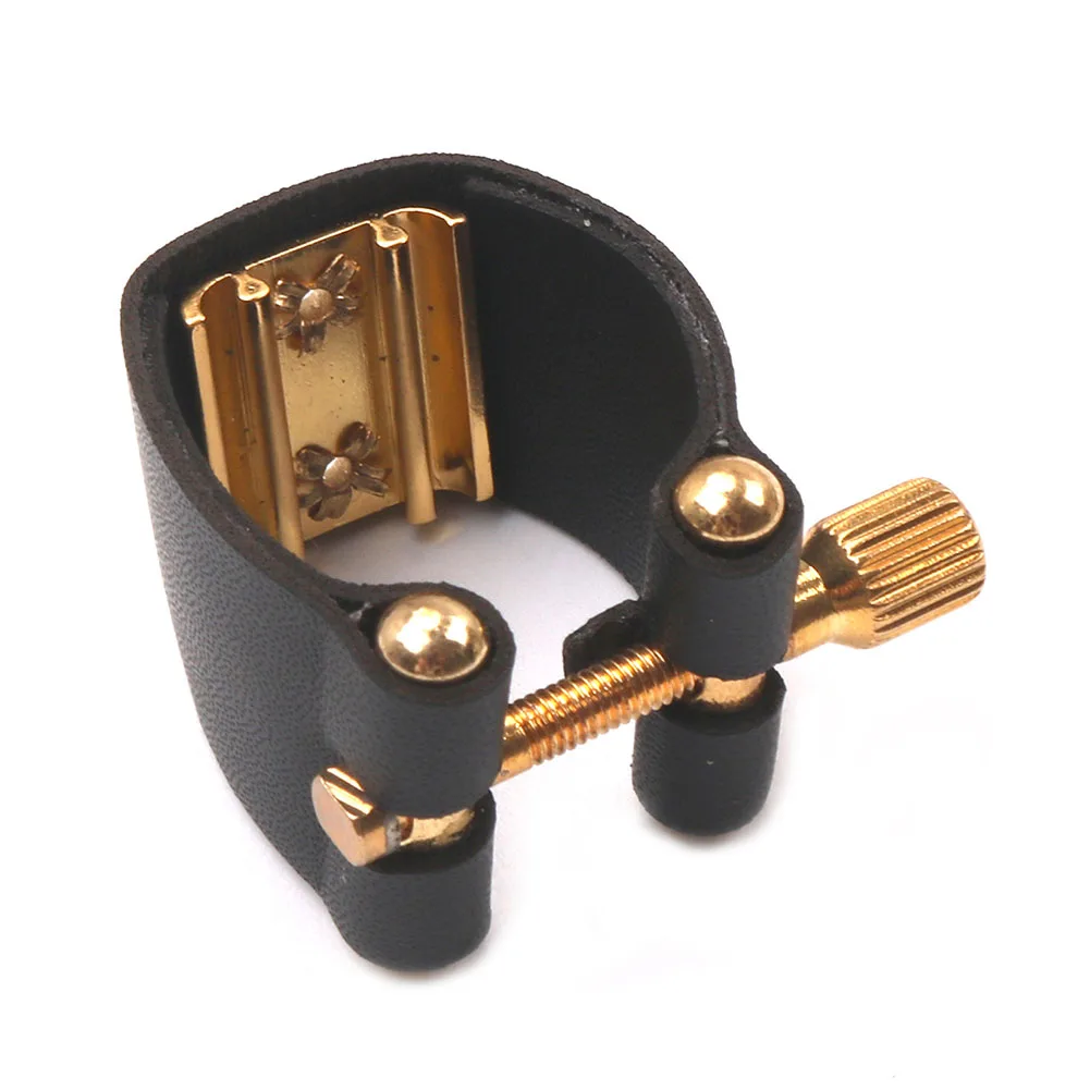 For Alto Sax Saxophone Ligature Accessories Black Compact Fastener Ligatures Mouthpiece PU Leather+Metal Parts
For Alto Sax Saxophone Ligature Accessories Black Compact Fastener Ligatures Mouthpiece PU Leather+Metal Parts