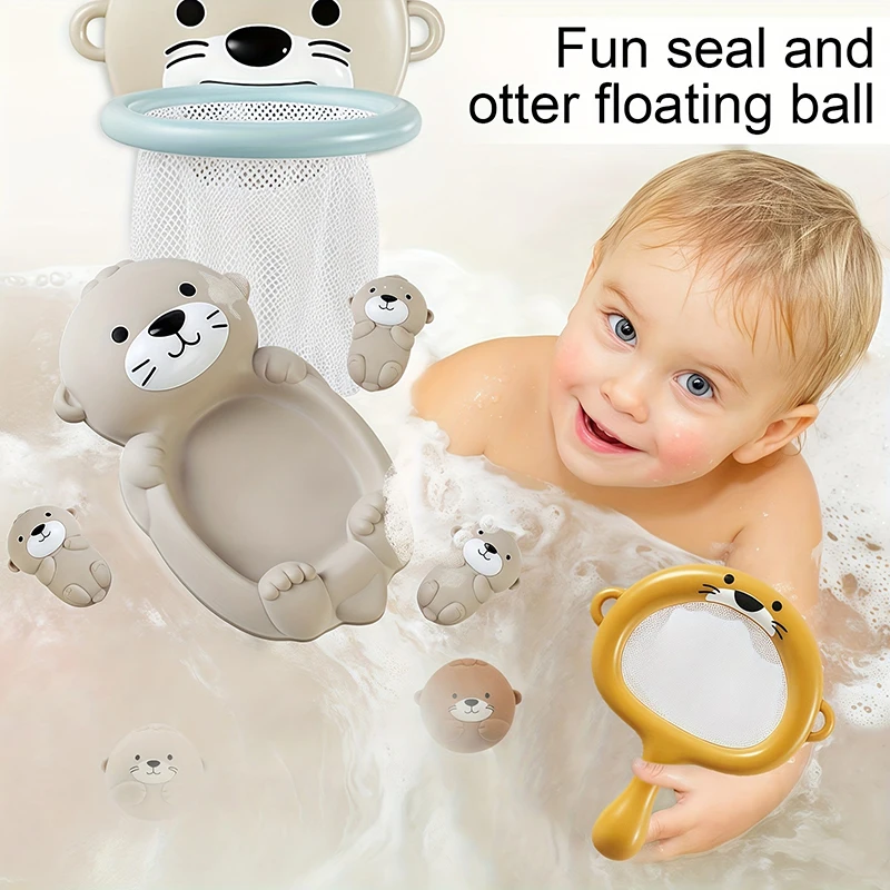 Lovely Otter Family Baby Bath Toy Silicone Bathroom Toys Parent-Child Otter Floating Water Toy Soft Squeeze Bathtub Toy for Baby Lovely Otter Family Baby Bath Toy Silicone Bathroom Toys Parent-Child Otter Floating Water Toy Soft Squeeze Bathtub Toy for Baby