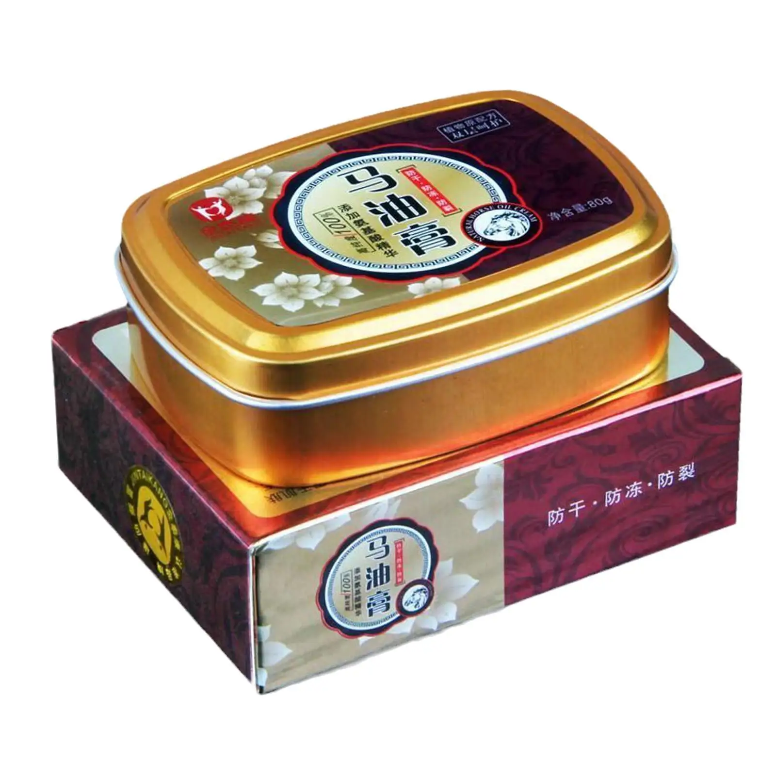 Horse Ointment 80g Oil Anti-Drying Crack Foot Cream Heel Cracked Repair Cream Removal Dead Skin Hand Feet Care for Family B6Q3
Horse Ointment 80g Oil Anti-Drying Crack Foot Cream Heel Cracked Repair Cream Removal Dead Skin Hand Feet Care for Family B6Q3