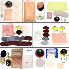 8 Types Glass Polishing Powder Kit Multifunctional Cerium Oxide Polishing Powder Polishing Pad And Wheel for Window Repair 
8 Types Glass Polishing Powder Kit Multifunctional Cerium Oxide Polishing Powder Polishing Pad And Wheel for Window Repair