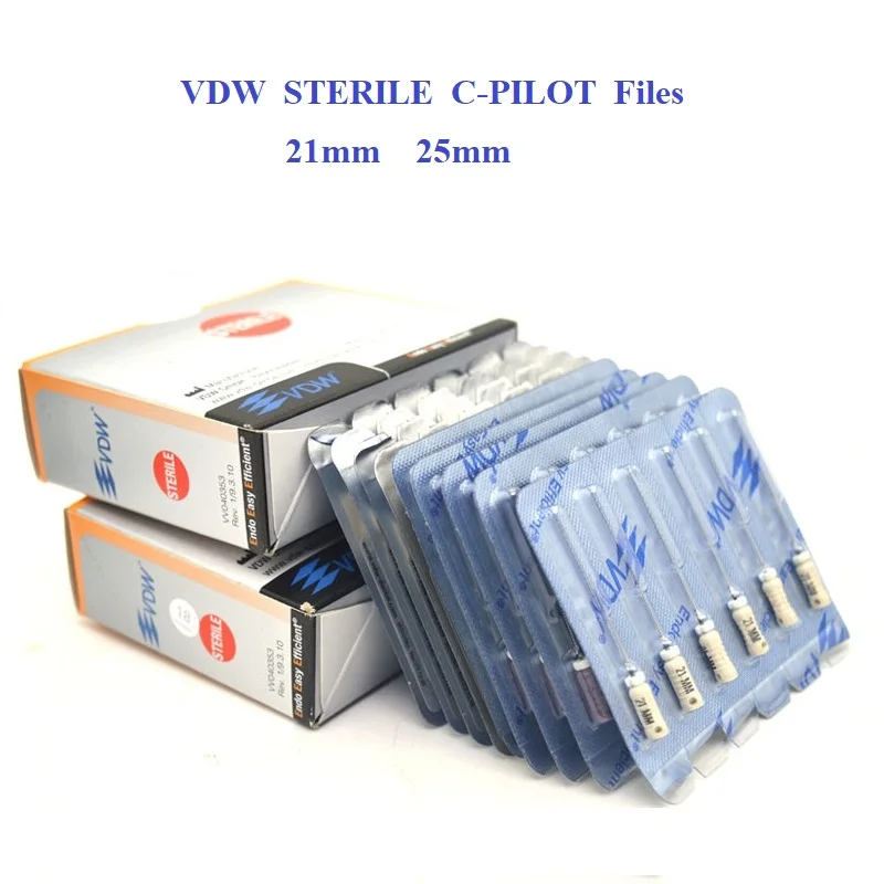 Dental Root Canal Files VDW C-Pilot Dental Files 25mm Endo Easy Efficient VDW Dental Files VDW Dental Files C-Pilot Endo Files
Dental Root Canal Files VDW C-Pilot Dental Files 25mm Endo Easy Efficient VDW Dental Files VDW Dental Files C-Pilot Endo Files