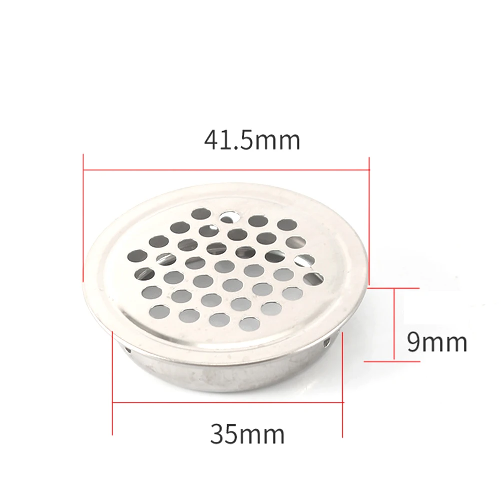 New Practical Air Vent Holes Exhaust Grille Cabinet Dustproof Metal Wardrobe Windproof Breathable Stainless Steel
New Practical Air Vent Holes Exhaust Grille Cabinet Dustproof Metal Wardrobe Windproof Breathable Stainless Steel