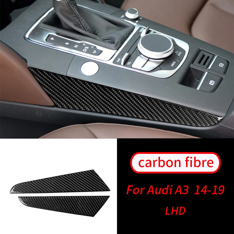 For Audi A3 2014-2019 Real Carbon Fiber Gear Shift Both Side Panel Decoration Cover Trim Car Styling Interior Accessories
For Audi A3 2014-2019 Real Carbon Fiber Gear Shift Both Side Panel Decoration Cover Trim Car Styling Interior Accessories