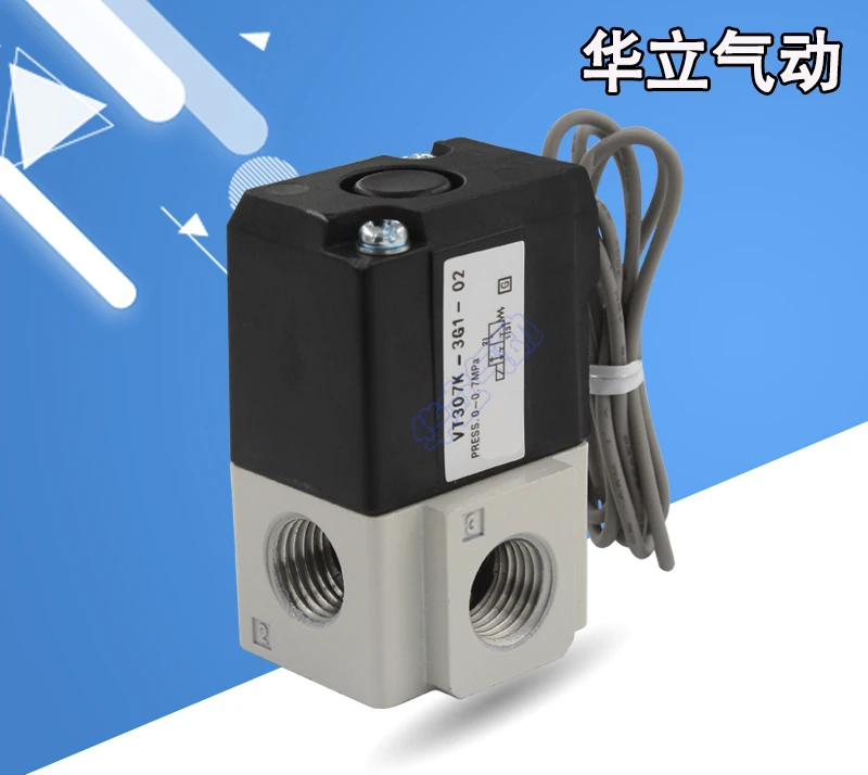 

SMC pneumatic vacuum solenoid valve VT307K VT307-3G1-4G1-5G1-6G1-01-02-F VT307V