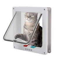S/M/L 2 Colors Cat Flap Door with 4 Way Lock Security Flap Door for Dog Cat Kitten Small Pet Gate Door Kit Cat Puppy Safety Gate
S/M/L 2 Colors Cat Flap Door with 4 Way Lock Security Flap Door for Dog Cat Kitten Small Pet Gate Door Kit Cat Puppy Safety Gate