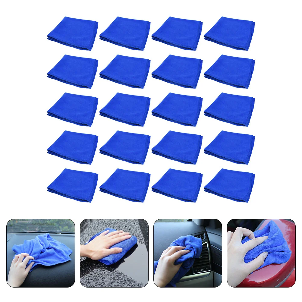

Microfiber Towels Cleaning Towel Cloth Car Wash Washing Cloths Auto Dish Cars Rags Drying Waxing Gym Washcloth Accessories for