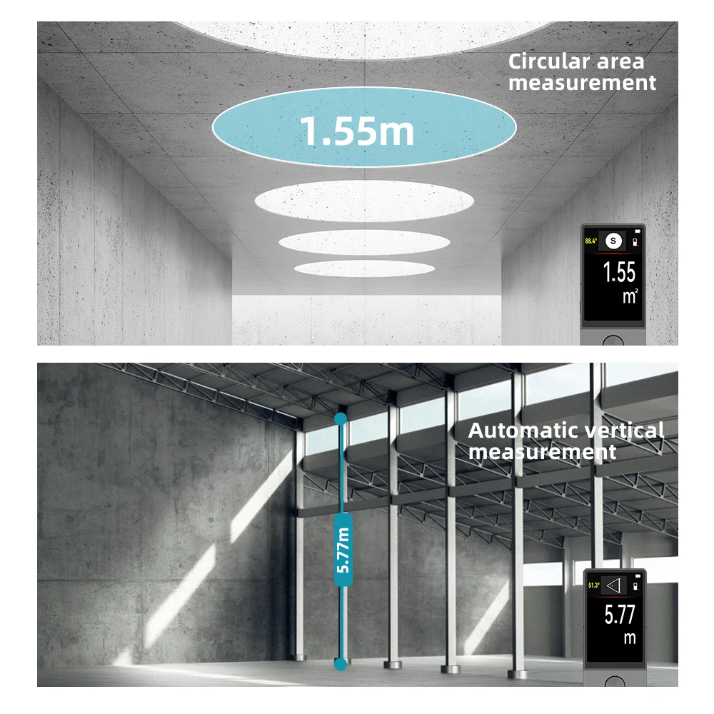 MiLESEEY D9 Laser Distance Meter,Bluetooth Laser Tape Measure,100M Laser Measure with Visual Aligning,Easily draw CAD MiLESEEY D9 Laser Distance Meter,Bluetooth Laser Tape Measure,100M Laser Measure with Visual Aligning,Easily draw CAD