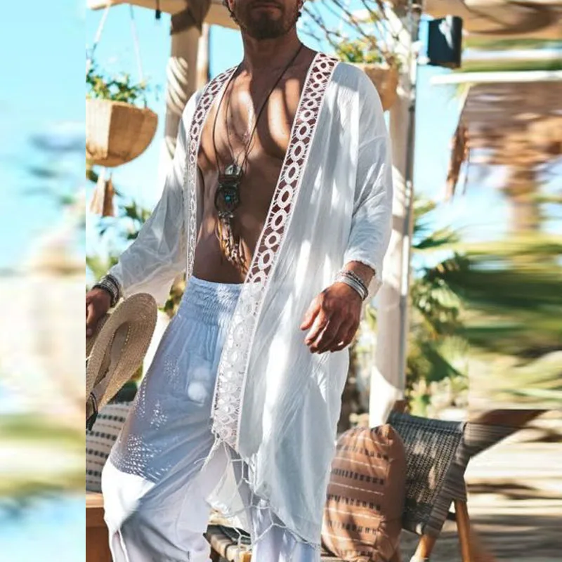Vintage Bohemian Style Mens Beach Long Shirts Summer Casual Oversized Cloak Cardigan Long Sleeve Leisure Men Hawaii Clothes Fall
Vintage Bohemian Style Mens Beach Long Shirts Summer Casual Oversized Cloak Cardigan Long Sleeve Leisure Men Hawaii Clothes Fall