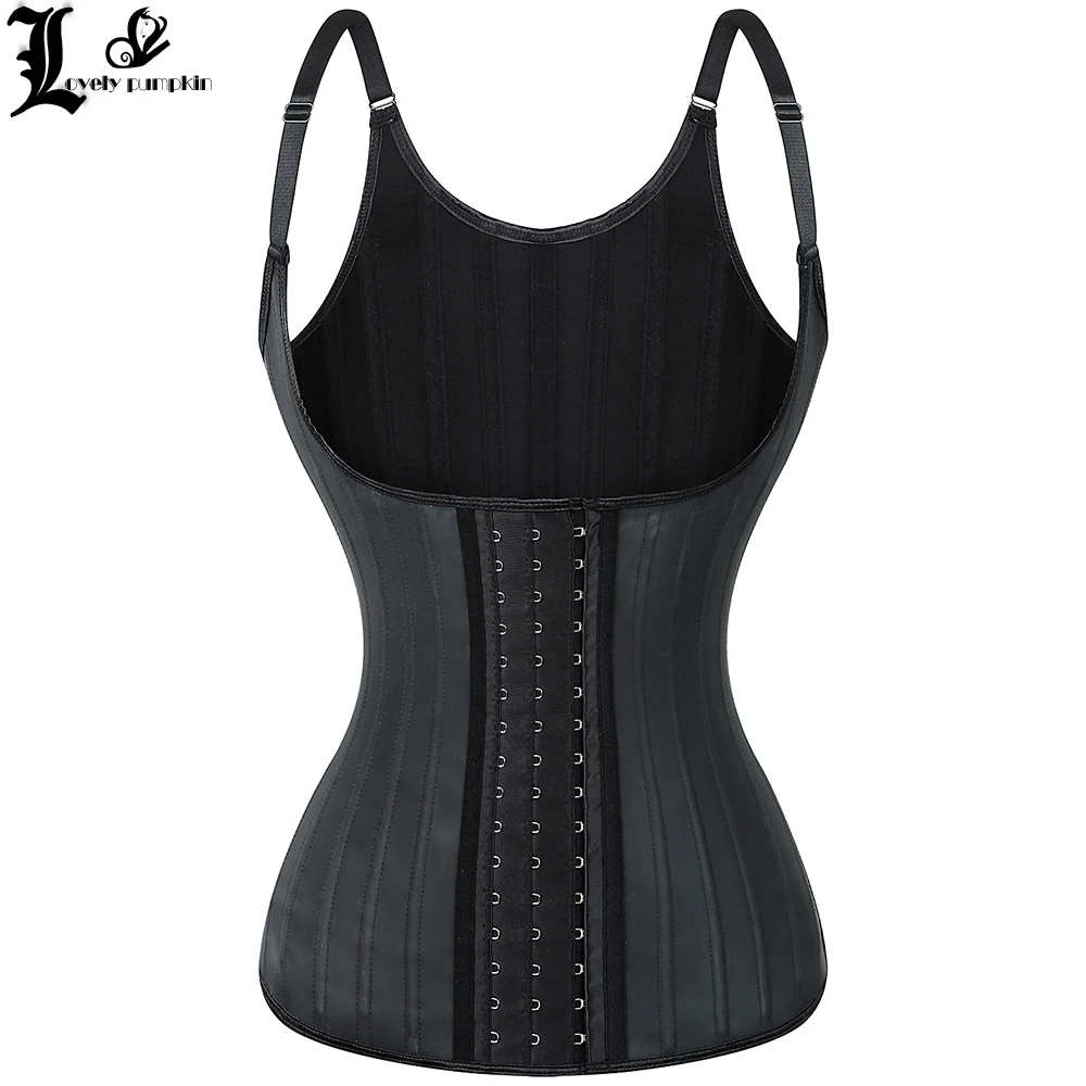 Latex Vest Waist Trainer Corset Body Shaper 25 Steel Bones Shapewear Colombian Girdles Belly Slimming Sheath Modeling Strap Faja
Latex Vest Waist Trainer Corset Body Shaper 25 Steel Bones Shapewear Colombian Girdles Belly Slimming Sheath Modeling Strap Faja