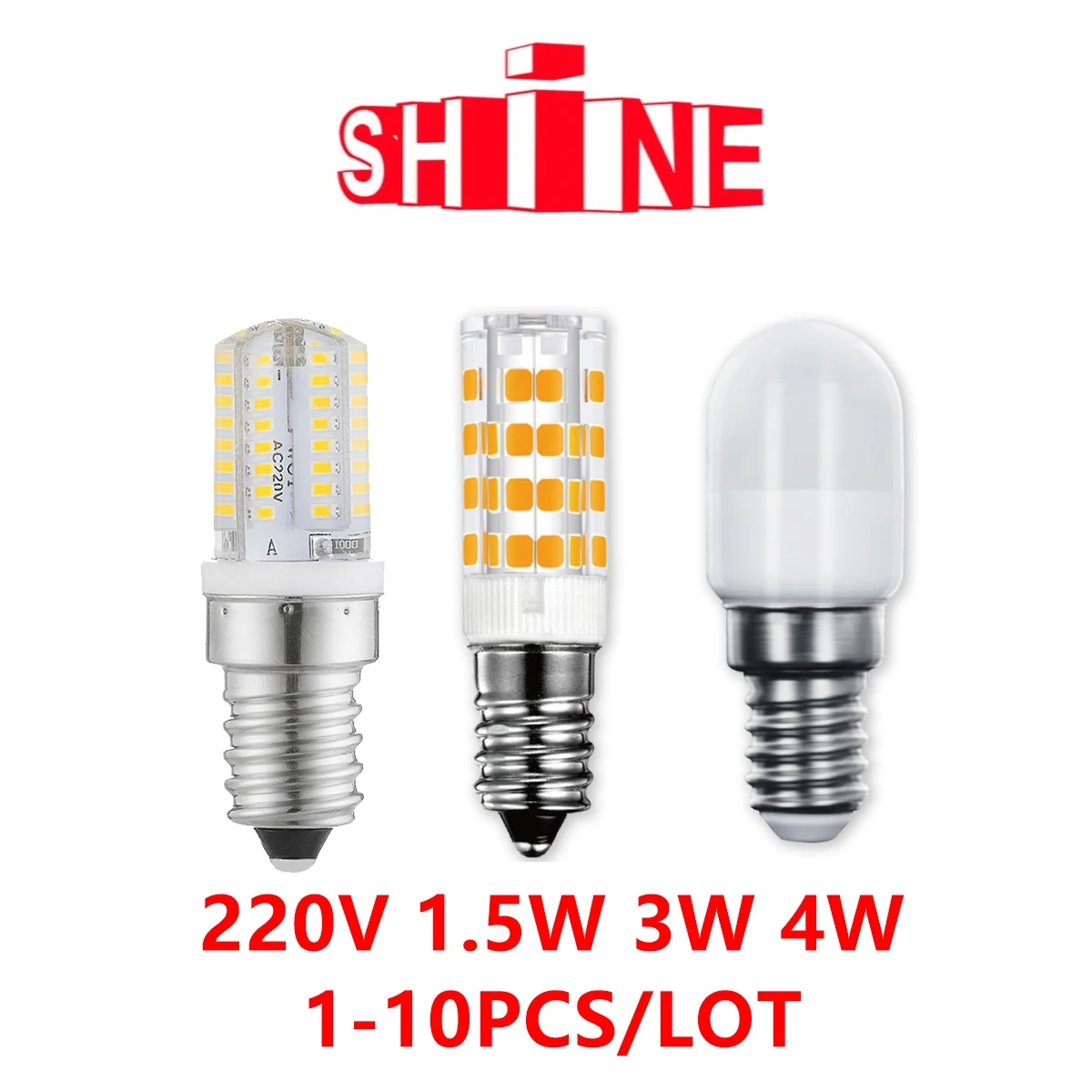1-10PCS LED mini crystal lamp AC220V E14 super bright warm white light without stroboscopic suitable for hotel mall lighting 
1-10PCS LED mini crystal lamp AC220V E14 super bright warm white light without stroboscopic suitable for hotel mall lighting