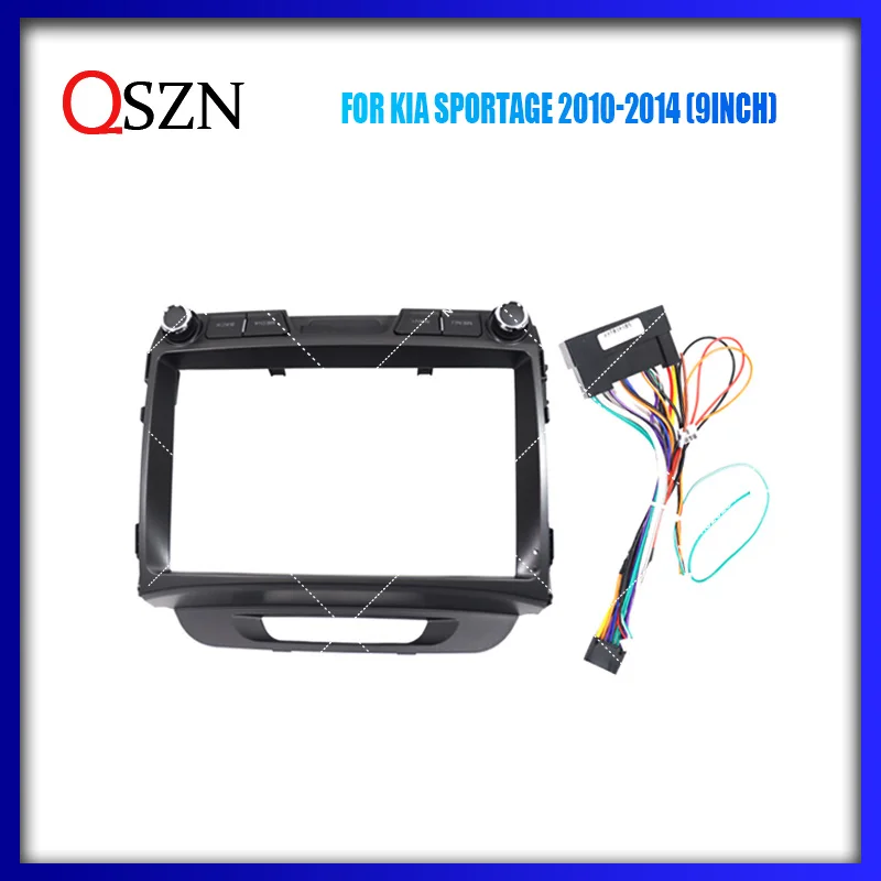 QSZN 9 INCH Car Frame Fascia FOR KIA SPORTAGE 2010-2014 Adapter Canbus Box Decoder Cable Radio Dash Head Unit Panel Kit
QSZN 9 INCH Car Frame Fascia FOR KIA SPORTAGE 2010-2014 Adapter Canbus Box Decoder Cable Radio Dash Head Unit Panel Kit