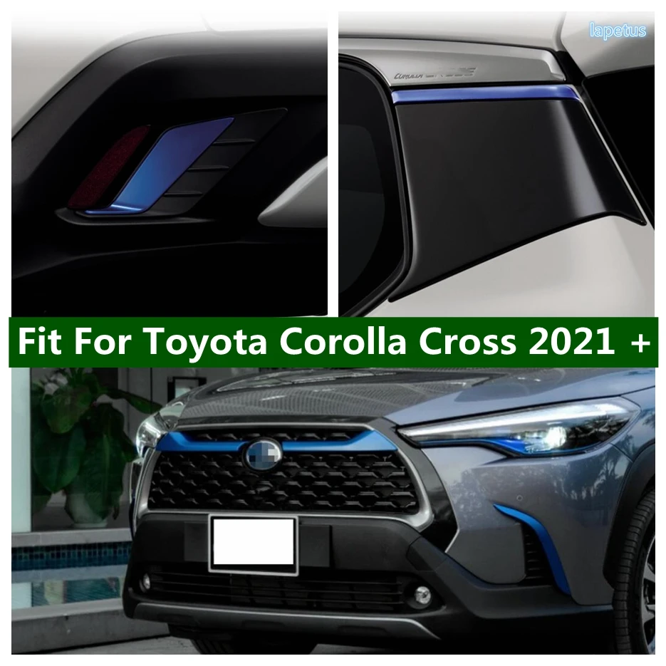 Fit For Toyota Corolla Cross 2021 - 2023 Front Rear Fog Lights / Tail Window C Column / Center Grille Moulding Strips Cover Trim
Fit For Toyota Corolla Cross 2021 - 2023 Front Rear Fog Lights / Tail Window C Column / Center Grille Moulding Strips Cover Trim