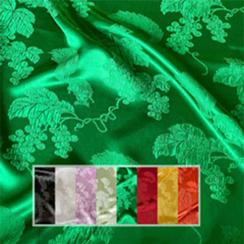 Silk Fabric Jacquard Mulberry Stretch By The Meter for Cheongsam Dresses Sewing Embossed Soft Drape Silky Cloth Summer Textile
Silk Fabric Jacquard Mulberry Stretch By The Meter for Cheongsam Dresses Sewing Embossed Soft Drape Silky Cloth Summer Textile