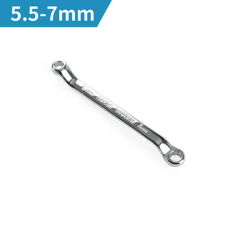 Offset Box End Wrench Hand Tools Carbon Steel Double Ring End Wrench Long Metric 45-Degree Resistance Spanners
Offset Box End Wrench Hand Tools Carbon Steel Double Ring End Wrench Long Metric 45-Degree Resistance Spanners