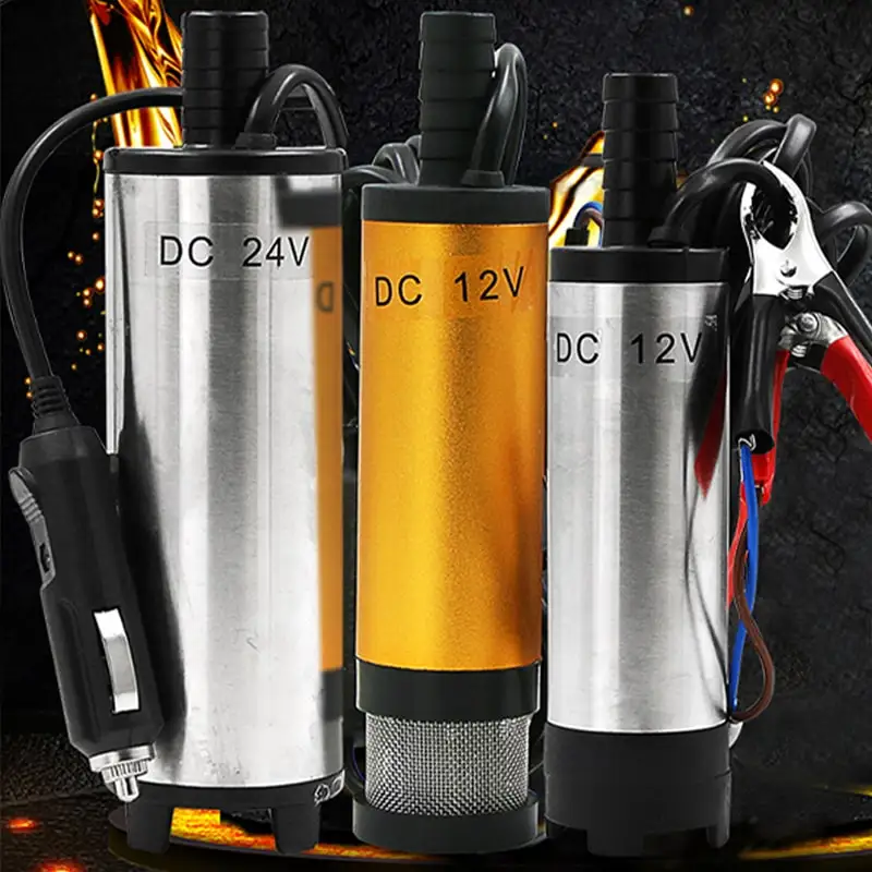 Mini Car Oil Pump Electric DC 12V 24V For Pumping Diesel Oil Water Submersible Aluminum Alloy Shell 12L/min Fuel Transfer Pump
Mini Car Oil Pump Electric DC 12V 24V For Pumping Diesel Oil Water Submersible Aluminum Alloy Shell 12L/min Fuel Transfer Pump