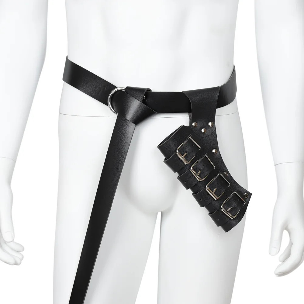 PU Leather Belt Sword Katana Sheath Holster Medieval Larp Weapon Armor Warriror Knights Scabbard Flight Accessory For Adult Men
PU Leather Belt Sword Katana Sheath Holster Medieval Larp Weapon Armor Warriror Knights Scabbard Flight Accessory For Adult Men