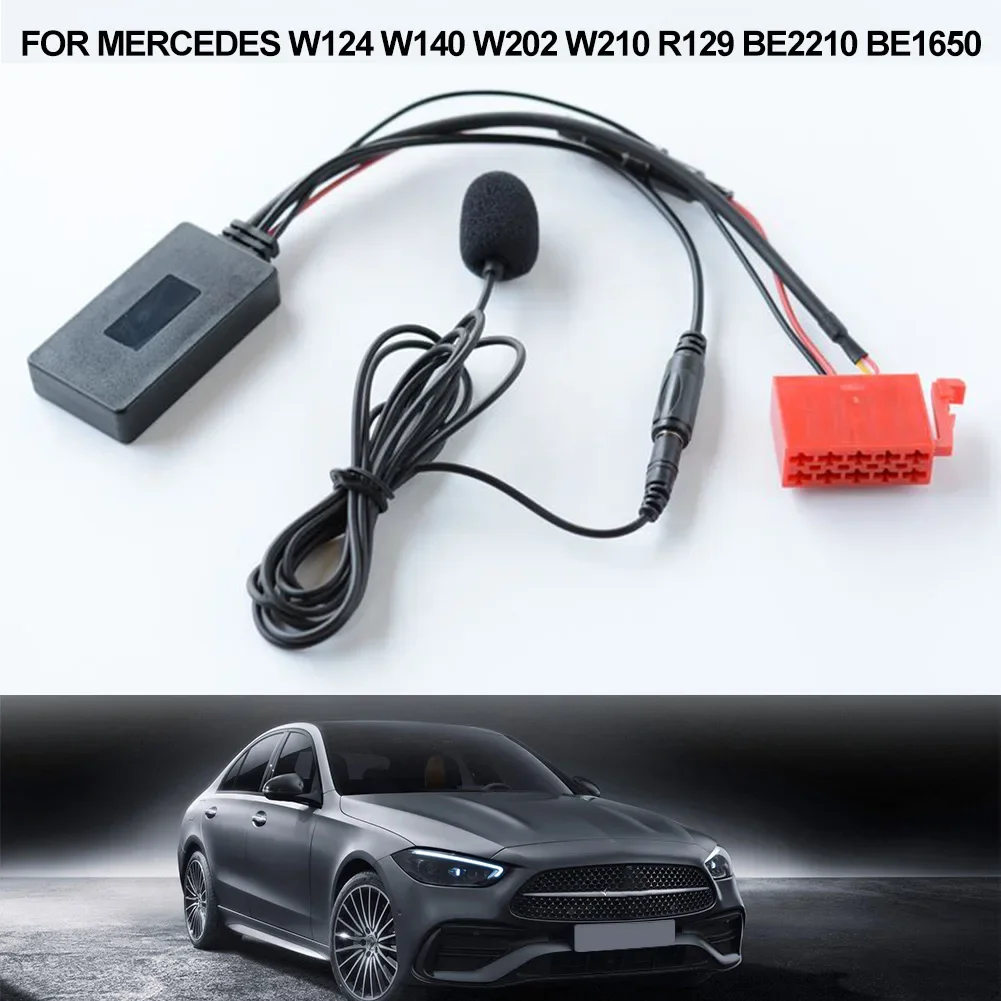 Car Wireless Bluetooth-compatible Receiver Aux Media Bluetooth 5.0 Music Player Audio Cable Adapter For Mercedes W124/W140/W202
Car Wireless Bluetooth-compatible Receiver Aux Media Bluetooth 5.0 Music Player Audio Cable Adapter For Mercedes W124/W140/W202