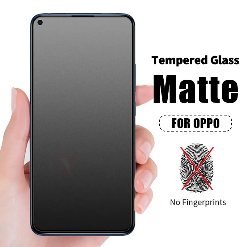 

1-3Pcs Matte Frosted Protective Film For Oppo Reno 8T 8Z 7Z 6Z 5Z 4Z 2Z 2F Screen Protector Find X2 X3 X5 Lite K10 K9 Pro Glass