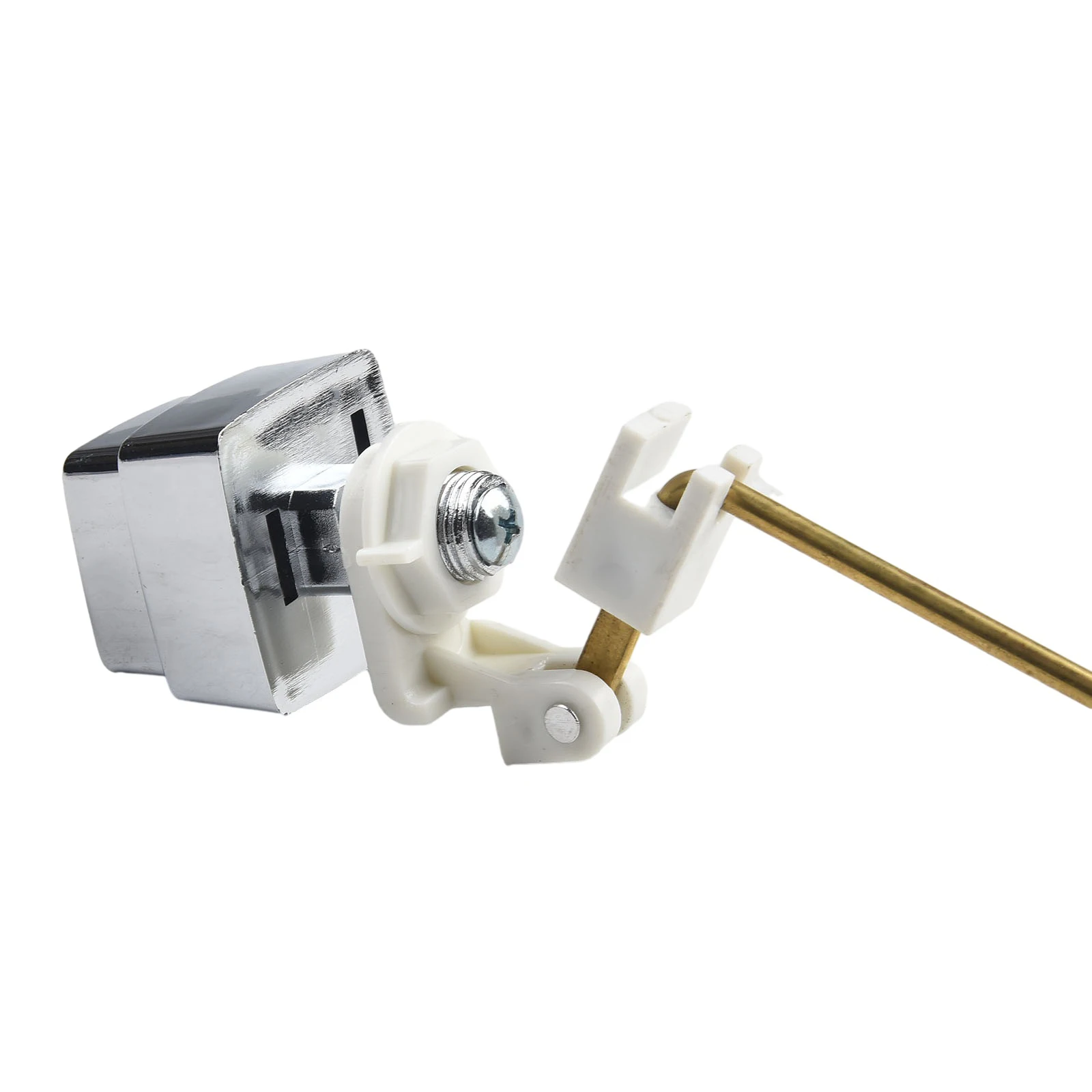 Toilet Tank Lever Flush Handle Brass Arm Chrome Tank Push Button Rustproof With Elf-tightening Locknut Bathroom Tools Hardware
Toilet Tank Lever Flush Handle Brass Arm Chrome Tank Push Button Rustproof With Elf-tightening Locknut Bathroom Tools Hardware