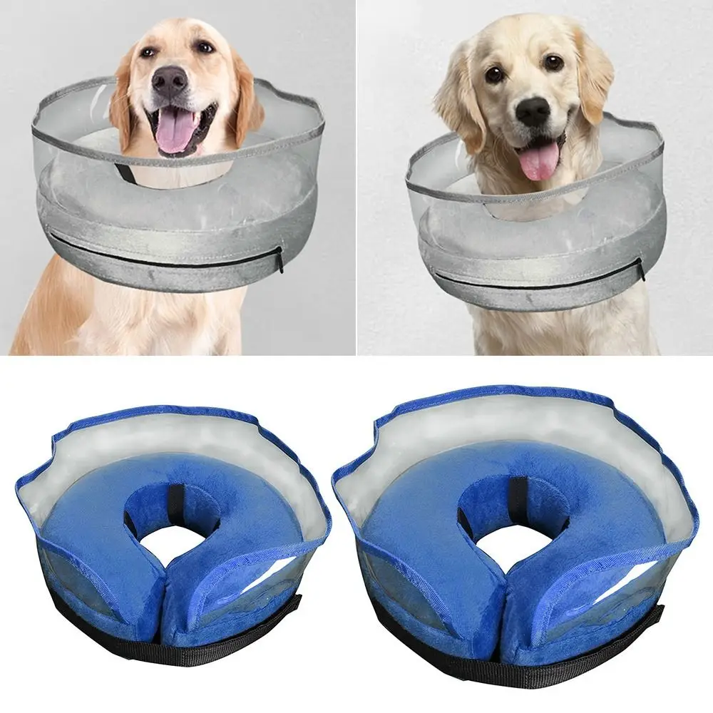Soft Dog Cat Antilicking Protection Inflatable Pet Collar Protection Neck Cover Elizabethan Circle Anti-bite Cover
Soft Dog Cat Antilicking Protection Inflatable Pet Collar Protection Neck Cover Elizabethan Circle Anti-bite Cover