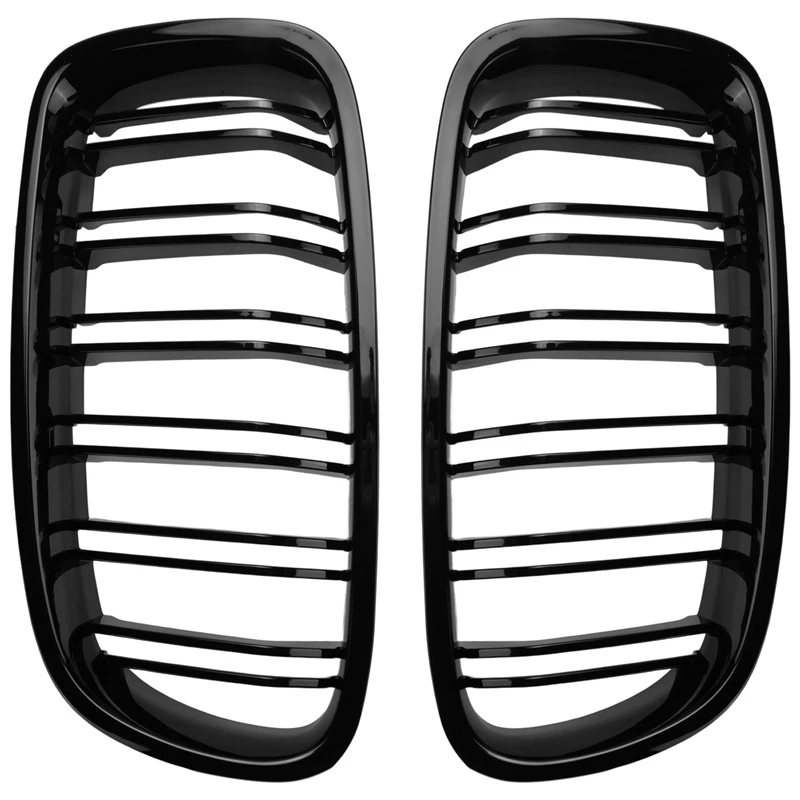 

10X Gloss Black Car Front Kidney Grille Grill For BMW 3 Series F30 F31 F35 2012-2018
