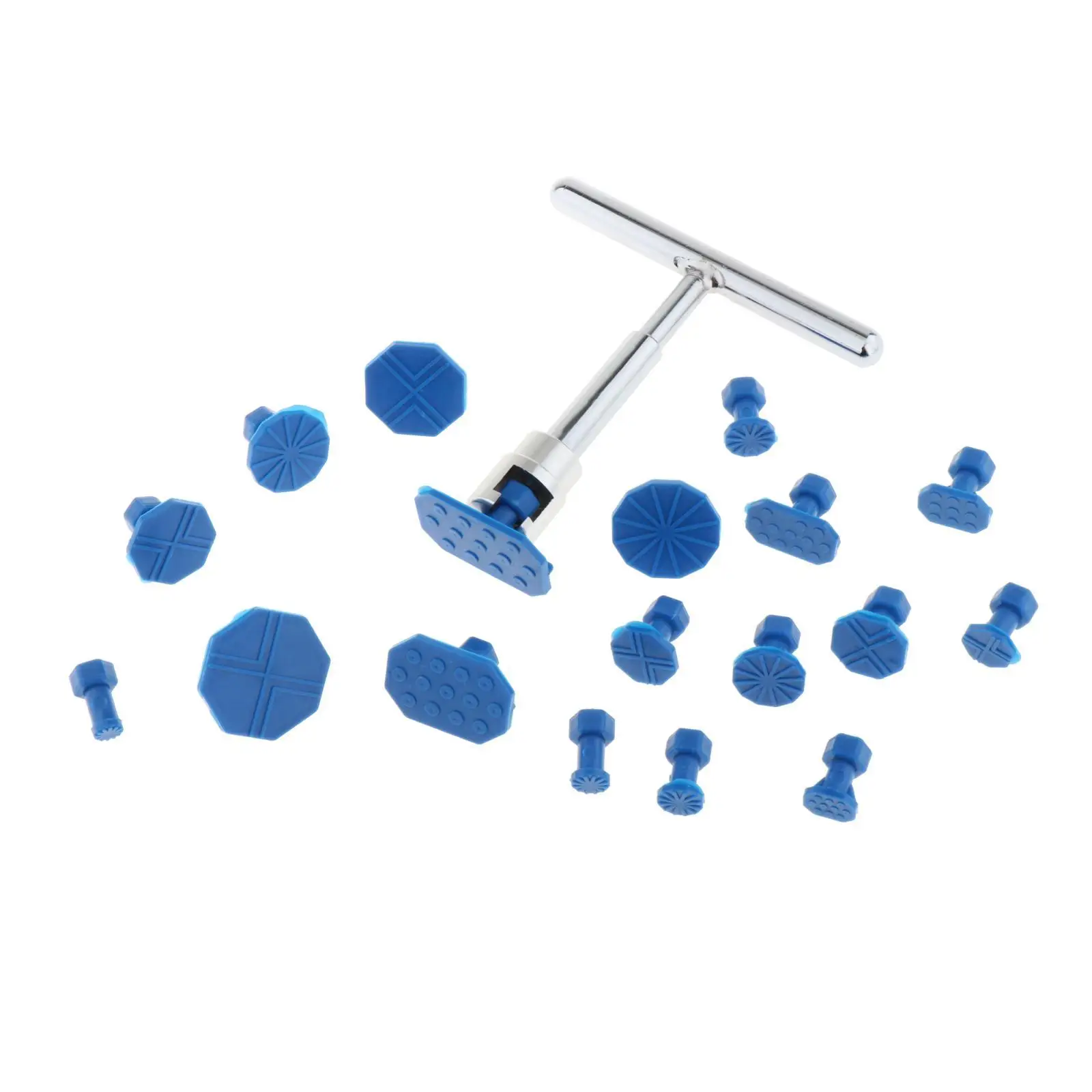 Auto Body Repair Tool Kit Dent Remover Car Dent Puller Kit T Bar Puller for Vehicle Body, Hail Damage, Truck, Automotive
Auto Body Repair Tool Kit Dent Remover Car Dent Puller Kit T Bar Puller for Vehicle Body, Hail Damage, Truck, Automotive