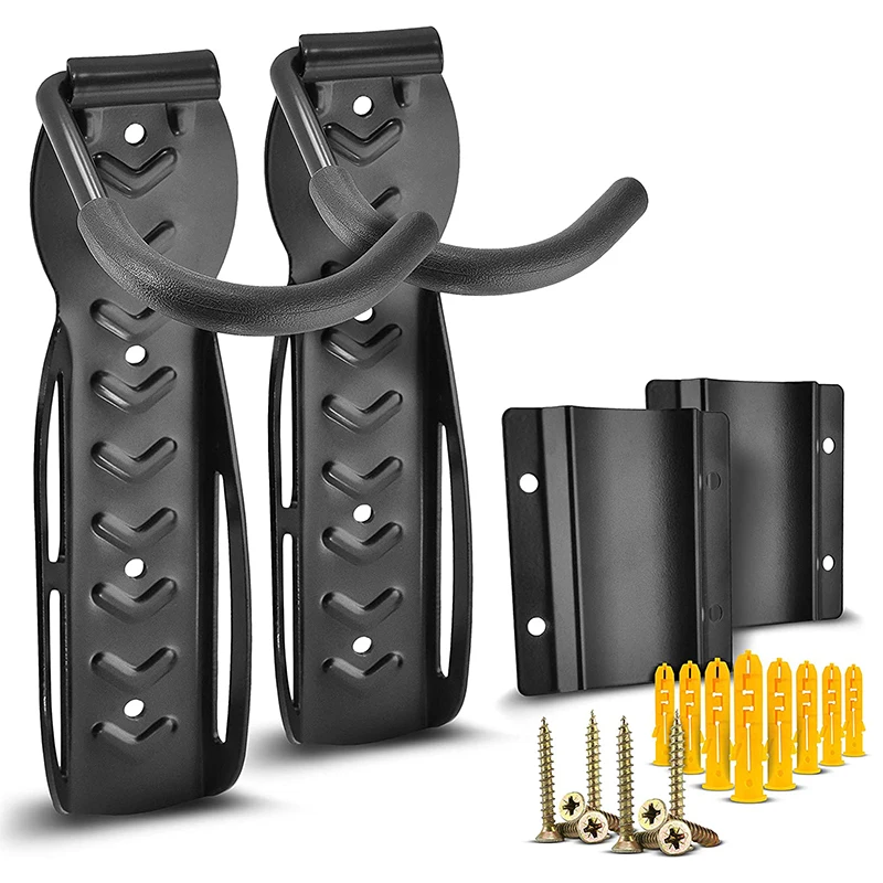 2 Sets Of Compact Bike Wall Mount With Protector With Upgraded Hardware - Easy To Install Hanging Bike Rack Garage 
2 Sets Of Compact Bike Wall Mount With Protector With Upgraded Hardware - Easy To Install Hanging Bike Rack Garage