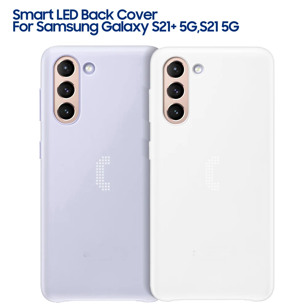 Intelligent LED Cover For Samsung Galaxy S21 S21 Plus 5G S21+ Smart LED Back Cover Emotional Led Lighting Effect
Intelligent LED Cover For Samsung Galaxy S21 S21 Plus 5G S21+ Smart LED Back Cover Emotional Led Lighting Effect