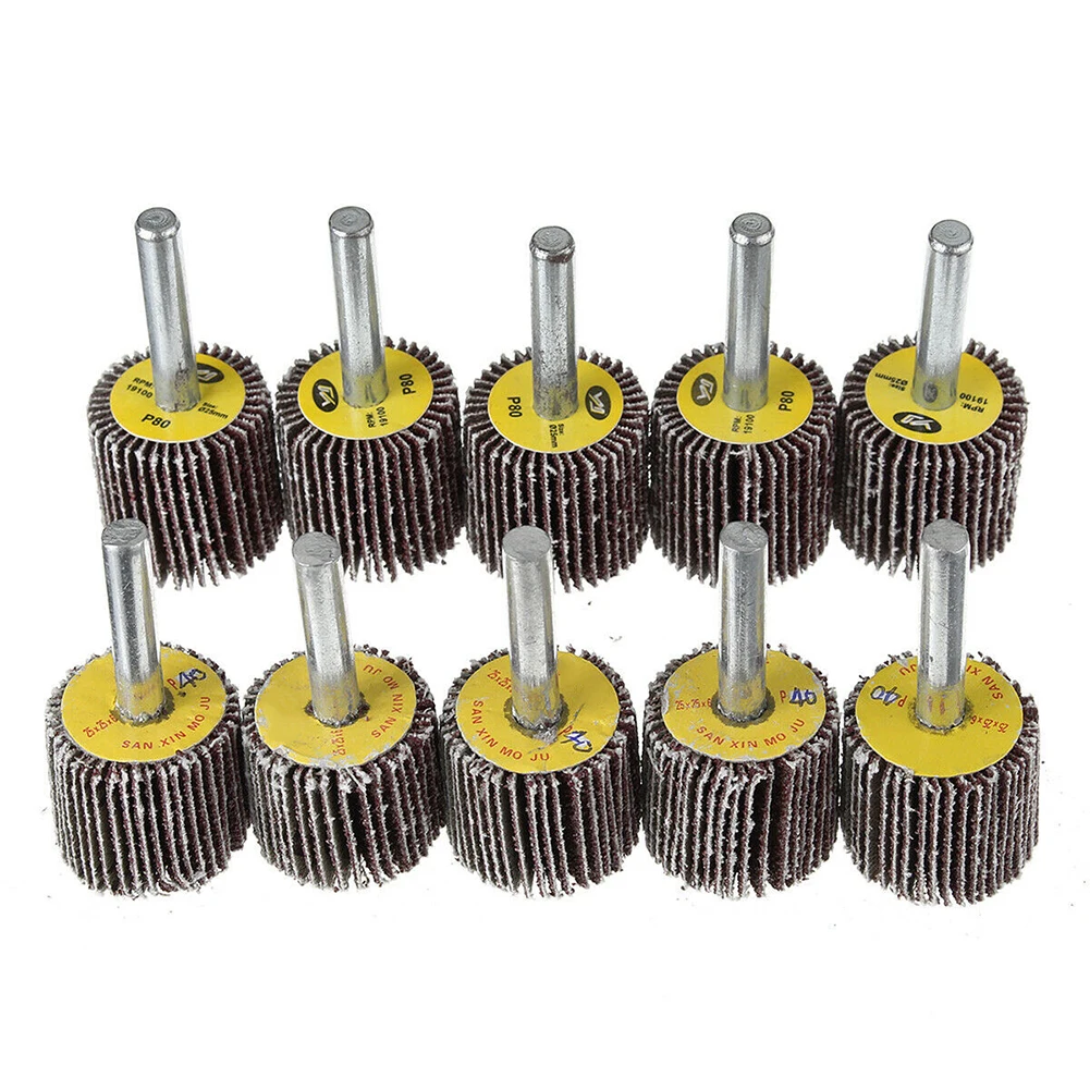 10PCS Sandpaper Sanding Flap Wheel 40 Grit 80 Grit Sanding Flap Wheel Disc Abrasive Grinding Wheel 6mm Shank Grinding Wheel Head
10PCS Sandpaper Sanding Flap Wheel 40 Grit 80 Grit Sanding Flap Wheel Disc Abrasive Grinding Wheel 6mm Shank Grinding Wheel Head
