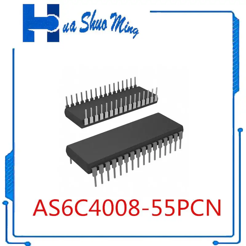 

2PCS/LOT AS6C4008-55PCN AS AS6 AS6C AS6C4008 AS6C4008-55 DIP32