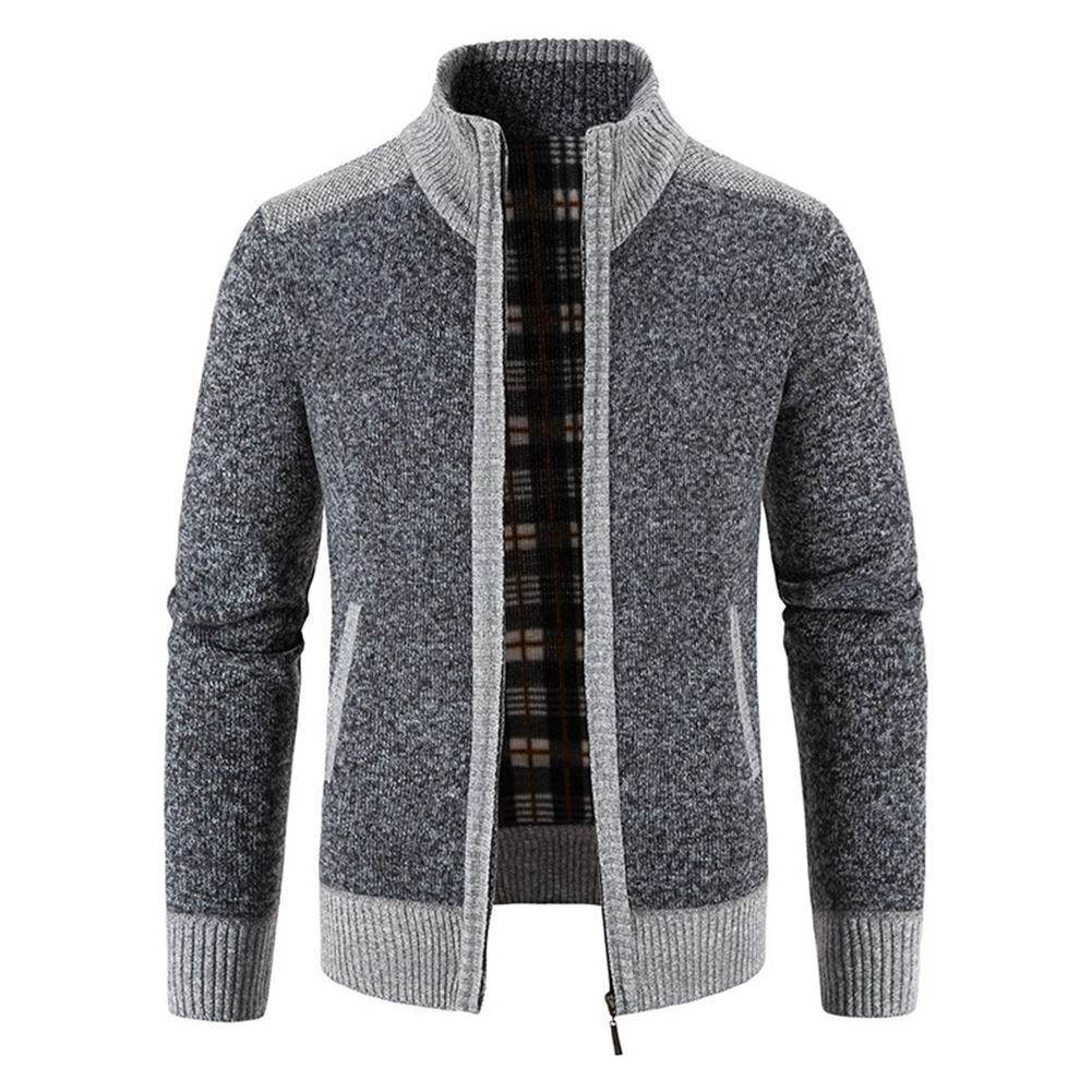Fashion Men's Knit Sweater Cardigan Warm Thick Turtleneck Color Blocking Pullover Jumper Knitwear Winter Tops Sweaters Clothing
Fashion Men's Knit Sweater Cardigan Warm Thick Turtleneck Color Blocking Pullover Jumper Knitwear Winter Tops Sweaters Clothing