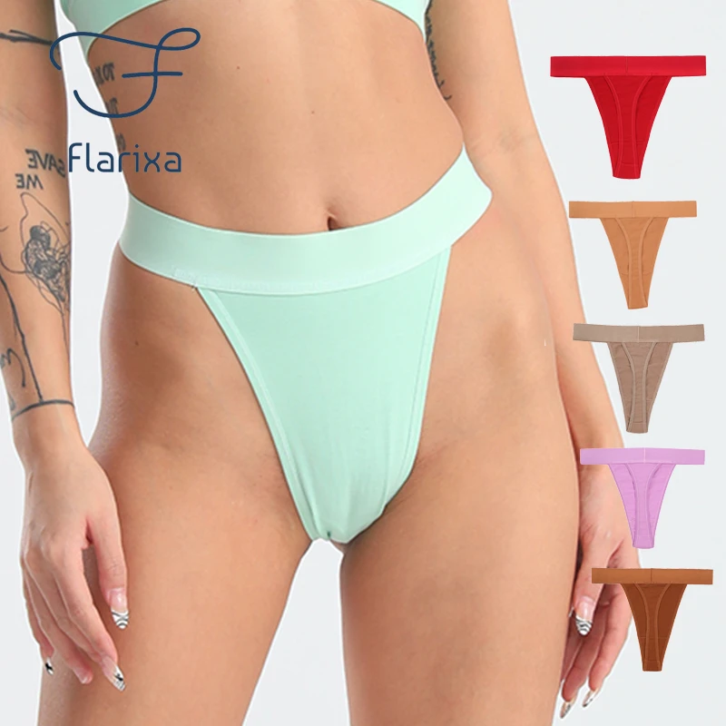 Flarixa Seamless Thong Invisible Panties Sexy Underwear Comfort High Waist T-Back Lingerie Thin 40S Combed Cotton Briefs Women
Flarixa Seamless Thong Invisible Panties Sexy Underwear Comfort High Waist T-Back Lingerie Thin 40S Combed Cotton Briefs Women