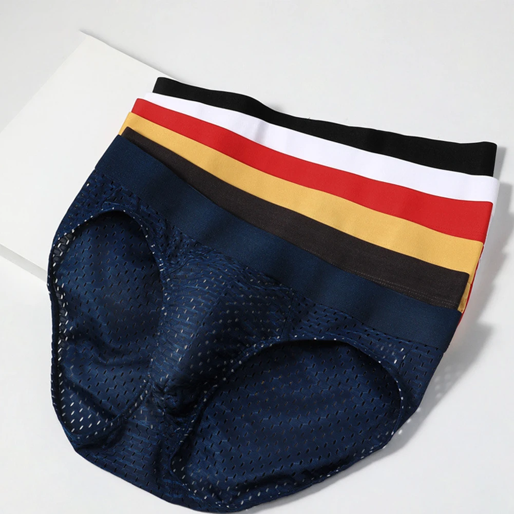 Ice Silk High Quality Briefs Mens Low-rise Sexy Low Waist Underwear Breathable Underpants See-through Sleepwear Nightgown
Ice Silk High Quality Briefs Mens Low-rise Sexy Low Waist Underwear Breathable Underpants See-through Sleepwear Nightgown