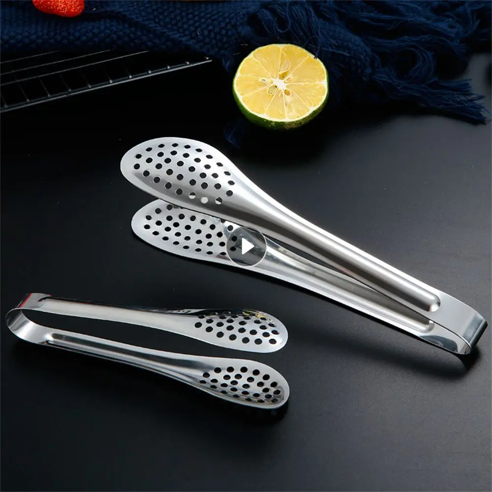Cooking Tongs Hand Polished Wear-resistant And Rust-resistant Stainless Steel Silver Kitchen Bar Utensils Anti-scald Clip 5 Inch
Cooking Tongs Hand Polished Wear-resistant And Rust-resistant Stainless Steel Silver Kitchen Bar Utensils Anti-scald Clip 5 Inch