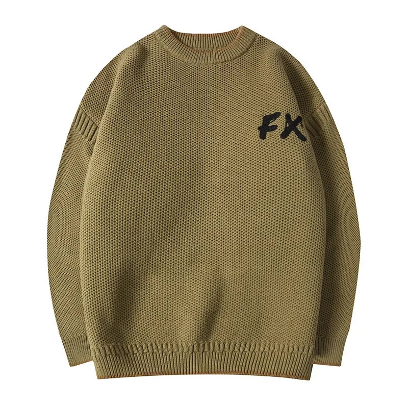 Sweater Men Autumn and Winter New Youth All-match Round Neck Thickened Knitted Bottoming Shirt Letter Embroidery Sweater Tide
Sweater Men Autumn and Winter New Youth All-match Round Neck Thickened Knitted Bottoming Shirt Letter Embroidery Sweater Tide