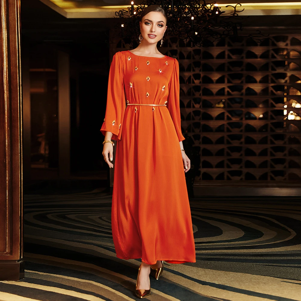 2024 Party Festive Abayas Dresses for Women Luxury Diamonds Middle East Muslim Abaya Arab Dubai Moroccan Jalabiya Caftan Ramadan
2024 Party Festive Abayas Dresses for Women Luxury Diamonds Middle East Muslim Abaya Arab Dubai Moroccan Jalabiya Caftan Ramadan