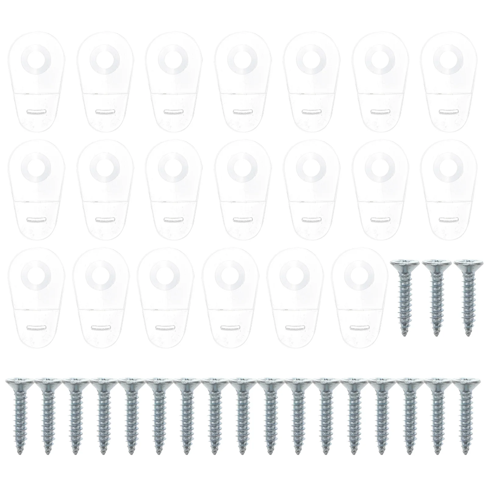 20Pcs Glass Door Clips Easily Installation Fixing Screws Cabinet Wardrobe Closet Handle Knob Hinge Clamps (302)
20Pcs Glass Door Clips Easily Installation Fixing Screws Cabinet Wardrobe Closet Handle Knob Hinge Clamps (302)