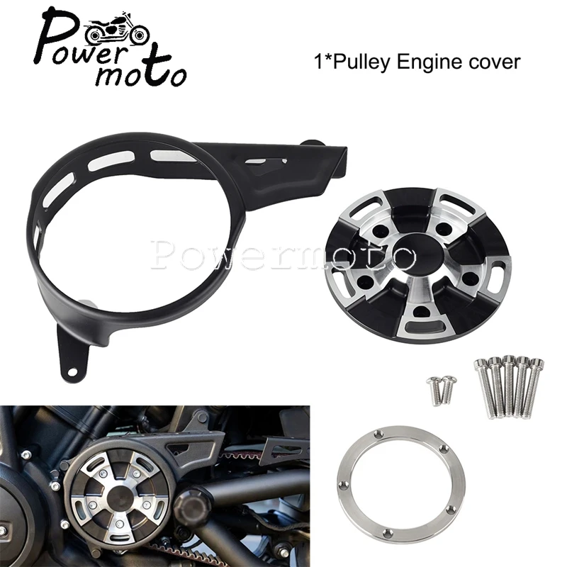 Pulley Cover Motorcycle Driver Sprocket Engine Protection Cover Sprocket Cover For Sportster S RH S 1250 Nightster 975 2021-2023
Pulley Cover Motorcycle Driver Sprocket Engine Protection Cover Sprocket Cover For Sportster S RH S 1250 Nightster 975 2021-2023
